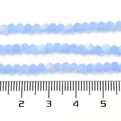 Imitation Jade Glass Beads Strands EGLA-A034-J3mm-MB03-1