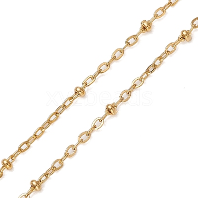 304 Stainless Steel Virgin Rosary Bead Necklaces NJEW-JN05107-1