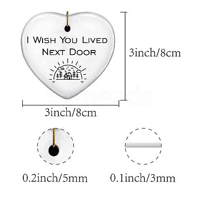 1Pc Handmade Porcelain Big Pendants AJEW-CN0002-04E-1