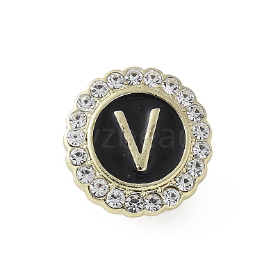 Letter Enamel Pins JEWB-S042-03V-G-1
