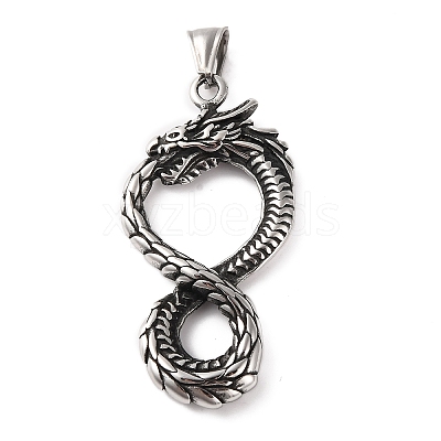 316 Surgical Stainless Steel Big Pendants STAS-Z073-49AS-01-1