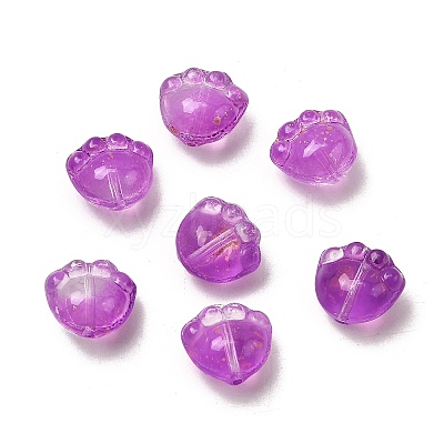 Transparent Glass Beads GLAA-D304-02G-1
