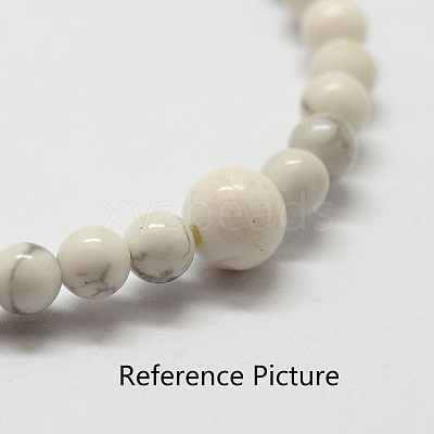 Natural Lava Rock Round Beads Stretch Bracelets BJEW-G550-07-4mm-1