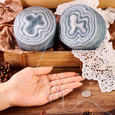 Segment Dyed Knitting Yarn LS-DIY-TAC0033-03A-1