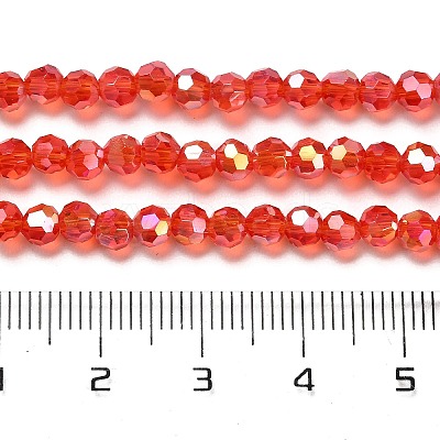 Transparent Glass Beads EGLA-A035-T4mm-B01-1