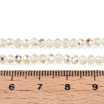 Transparent Glass Beads Strands EGLA-N016-3mm-05-1