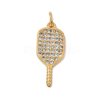 304 Stainless Steel Rhinestone Pendants RB-CBAC900-08G-A-1