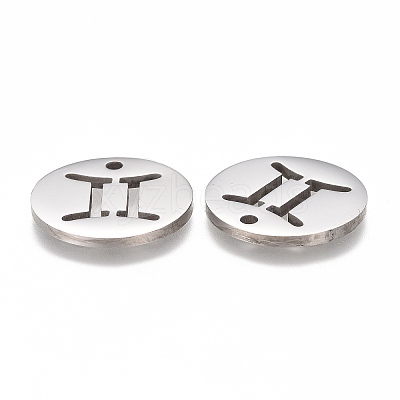 Tarnish Resistant 201 Stainless Steel Pendants LS-STAS-Z001-B-06P-1