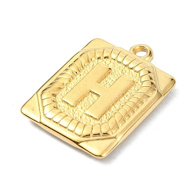 Ion Plating(IP) 304 Stainless Steel Pendants STAS-U033-01G-H-1