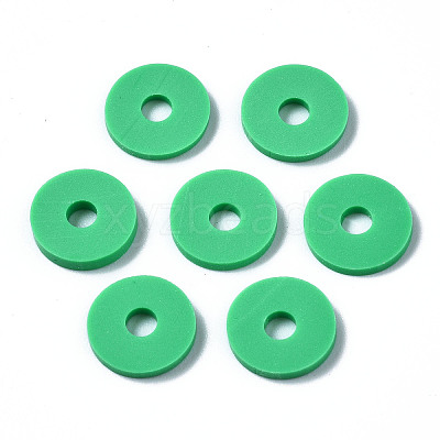 Handmade Polymer Clay Beads CLAY-R067-8.0mm-B06-1