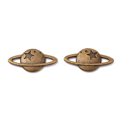 Zinc Alloy Cabochon Enamel Settings PALLOY-WH0036-26AB-1