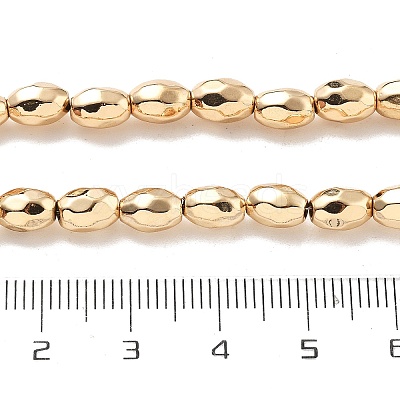 Synthetic Magnetic Hematite Beads Strands G-P518-07KCG-1