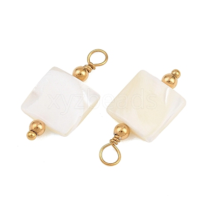 Natural Freshwater Shell Pendants SH-CBA5EEC-03G-1