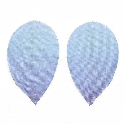 Polyester Organza Fabric Big Pendants FIND-S322-001A-02-1