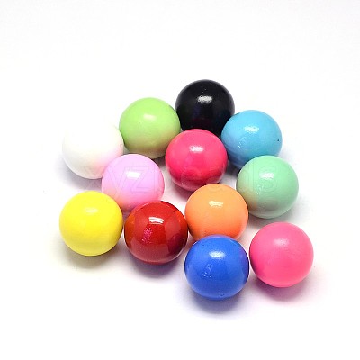 Wholesale No Hole Spray Painted Brass Round Smooth Chime Ball Beads Fit ...