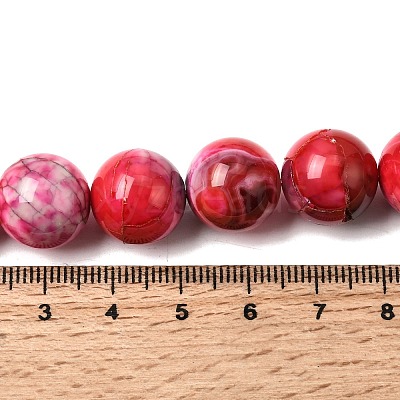 Natural Agate Beads Strands G-Z145-B01-14mm-C-1