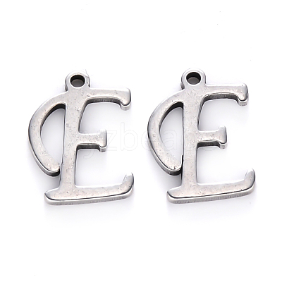 Tarnish Resistant 201 Stainless Steel Charms STAS-R105-E-1