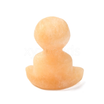 Natural Yellow Jade Display Decorations DJEW-P019-E06-1
