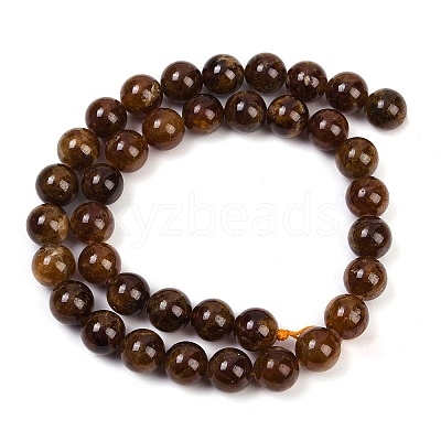 Natural Garnet Beads Strands G-U026-A10-10mm-1