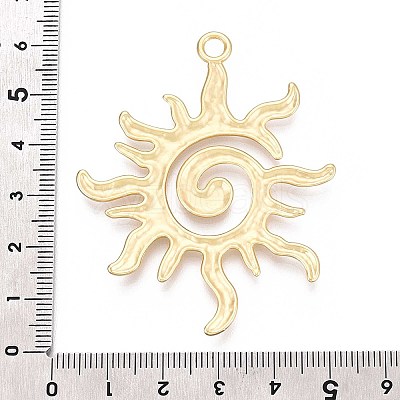 Rack Plating Alloy Big Pendants PALLOY-N179-04MG-1