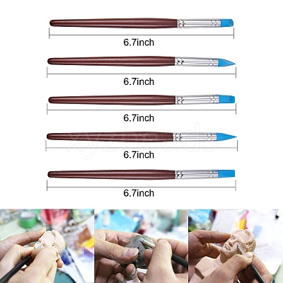 23pcs/set Ceramic Pottery Clay Model Home Craft Art TOOL-BC0007-01-1