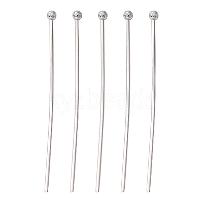 Tarnish Resistant 304 Stainless Steel Ball Head pins STAS-N017-02-35mm-1