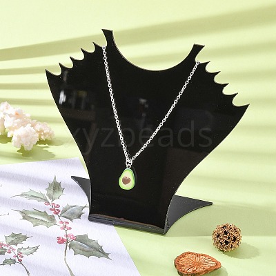 Stereoscopic Organic Glass Necklace Displays NDIS-N001-04-1
