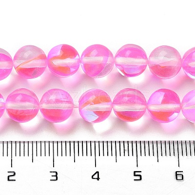 Transparent Glass Beads GLAA-B022-8mm-01-1