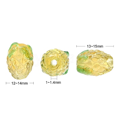 Handmade Lampwork Beads LAMP-CJ0001-46-1