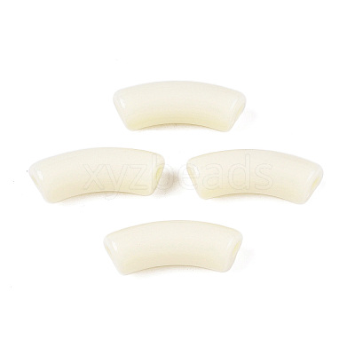 Opaque Acrylic Beads MACR-S372-001B-S019-1