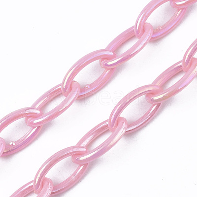 Acrylic Opaque Cable Chains X-PACR-N009-001H-1
