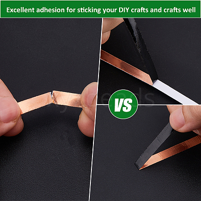 Copper Foil Tapes with Adhesive Back AJEW-WH0348-409A-1