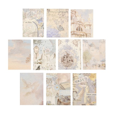 European Style Scrapbook Paper Pad Sets DIY-H170-04C-1