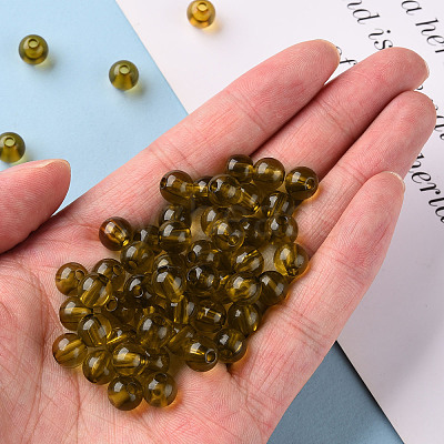 Transparent Acrylic Beads LS-X-MACR-S370-A8mm-737-1
