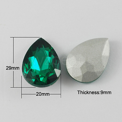 Glass Point Back Rhinestone RGLA-Q004-13-1