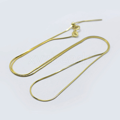 925 Sterling Silver Chain Necklaces STER-F039-15G-1