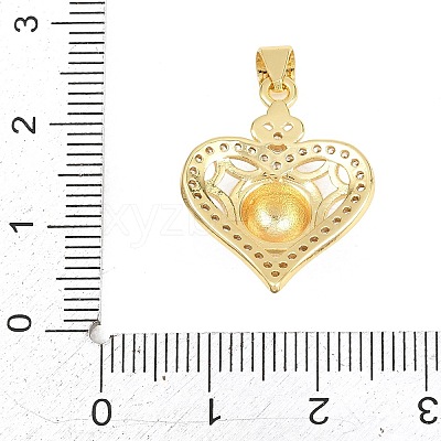 Football Brass Micro Pave Cubic Zirconia Pendants KK-A297-09G-G-1