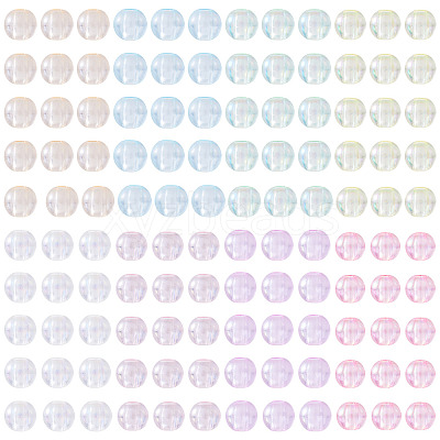 200Pcs Transparent Acrylic Beads OACR-TA0003-88-1