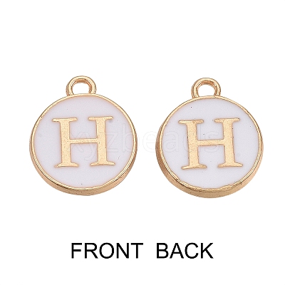 Golden Plated Alloy Charms ENAM-SZ0001-25A-H-1