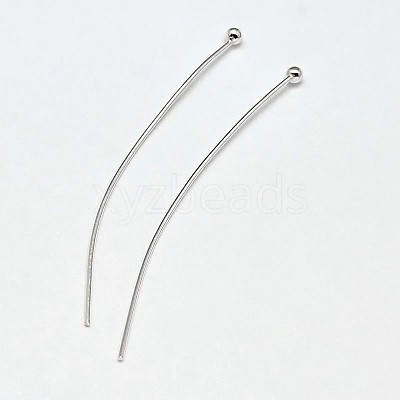 925 Sterling Silver Ball Head Pins STER-F018-03J-1