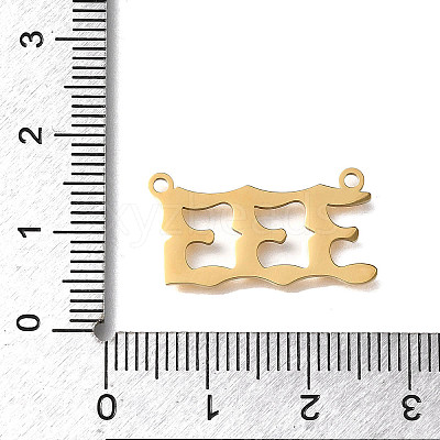 304 Stainless Steel Pendants STAS-D382-04C-G-1