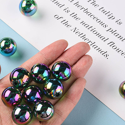 Transparent Acrylic Beads MACR-S370-B20-735-1