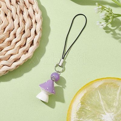 Opaque Resin Pendant Decorations HJEW-JM01712-03-1