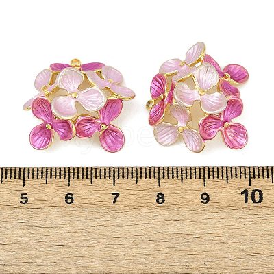 304 Stainless Steel Enamel Pendants STAS-L290-02A-G-1