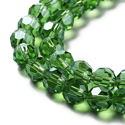 Electroplate Transparent Glass Beads Strands LS-EGLA-A035-T8mm-A11-1