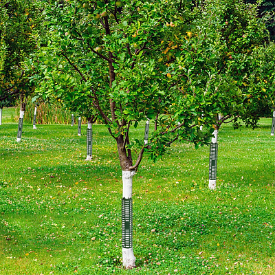 PVC Plastic Tree Trunk Cover AJEW-WH0609-625-1