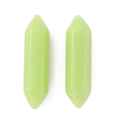Synthetic Luminous Stone Double Terminated Points FIND-WH0416-97E-1