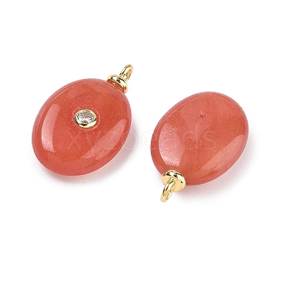 Dyed Natural White Jade  Pendants KK-C251-01B-01-1