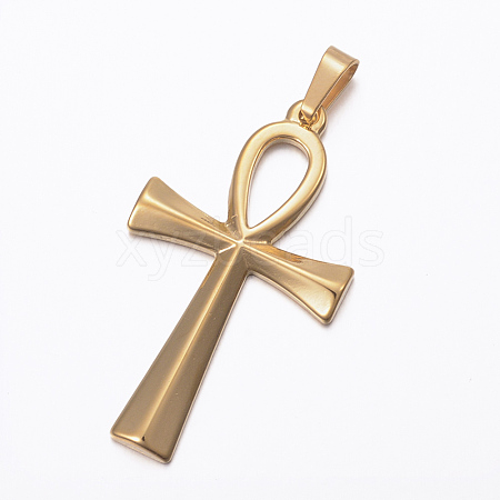 Ion Plating(IP) 304 Stainless Steel Pendants X-STAS-H384-05G-1