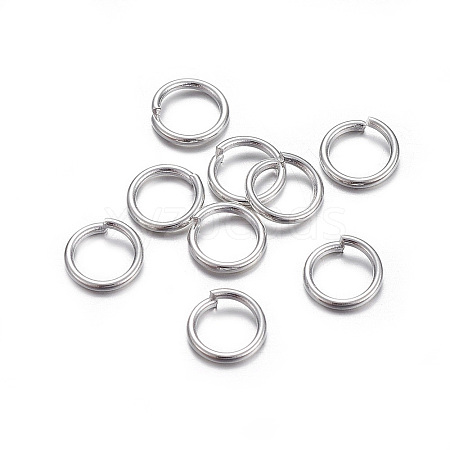 304 Stainless Steel Open Jump Rings LS-X-STAS-E464-09K-S-1